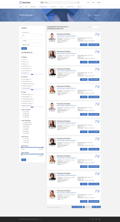 HR人力資源管理系統(tǒng)模板 Bootstrap框架下的高效管理平臺Motijobs